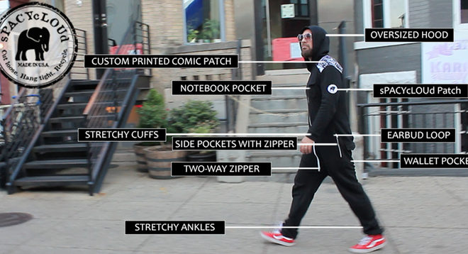 American Streetwear Brand Fuses Wearable Technology with Sustainable Fabric