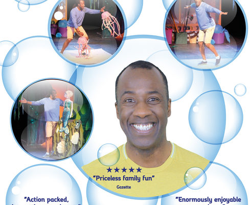 New theatre production takes kids on a breath-taking deep sea adventure with CBeebies star