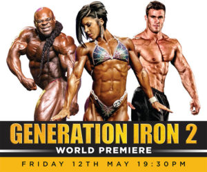 Premiere of Hotly Anticipated Film, Generation Iron 2 to take place at Bodypower Expo
