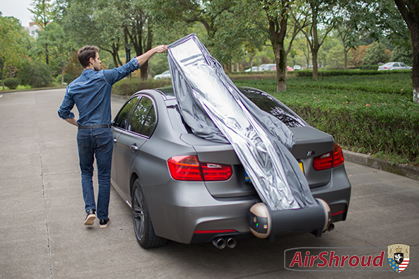 AirShoud E-Cover Protects Cars Leaves Cars Looking New for Longer
