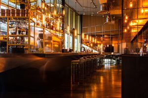 Leading bar design and build wizards provide The Alchemist in Media City with ultra-efficient energy saving renovations
