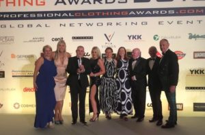 Wearwell Named Best UK Manufacturer At The Professional Clothing Awards