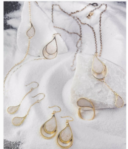 New naturally inspired jewellery line encapsulates the feel of the beach thanks to organic materials and familiar lines