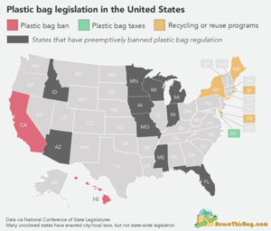 ReuseThisBag.com Reveals Where Plastic Bags Are Banned Around the World