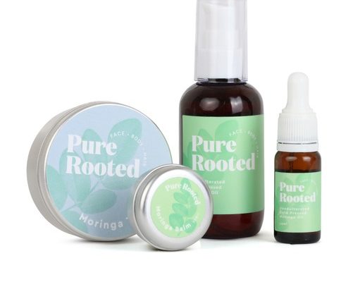 Ethical Health and Beauty Brand PureRooted Launches Debut Moringa Oil Collection, Bringing Natural Beauty Back To Its Roots
