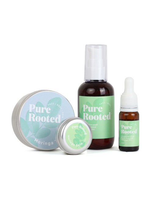 Ethical Health and Beauty Brand PureRooted Launches Debut Moringa Oil Collection, Bringing Natural Beauty Back To Its Roots
