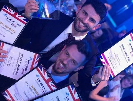 SUPERIOR SPAS WINS FIVE AWARDS AT UK POOL AND SPA AWARDS 2018