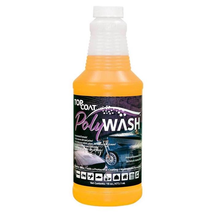 New vehicle polymer coating formula from TopCoat is the most high-tech, concentrated wash on the market!