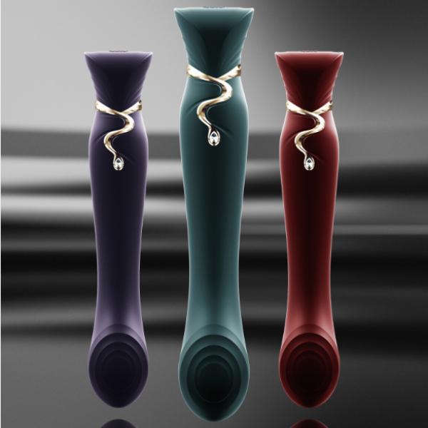 Yes, your majesty! New Zalo Queen G-Spot Pulse-Wave & Suction Vibrator Set takes pleasure to a whole new level