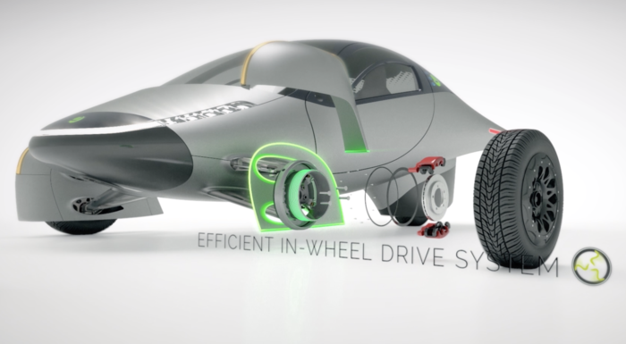 APTERA PARTNERS WITH ELAPHE FOR IN-WHEEL-MOTOR TECHNOLOGY