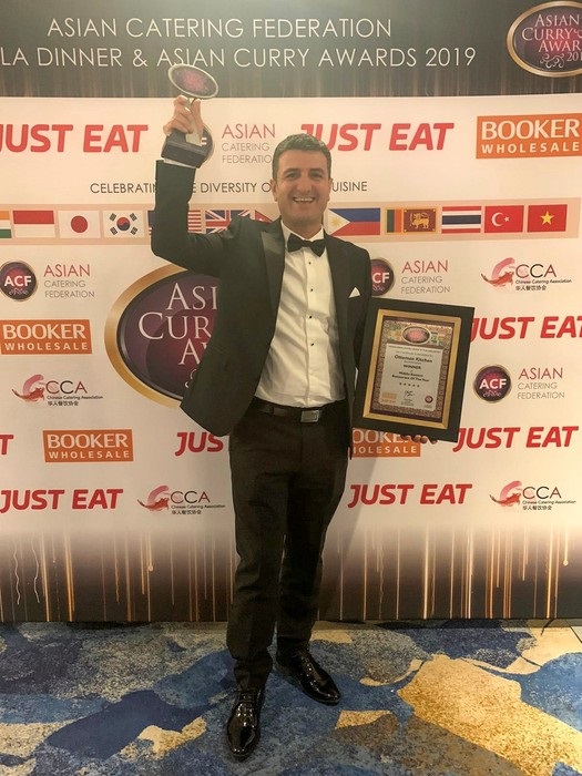 Ottoman Kitchen named Best Middle Eastern Restaurant in UK