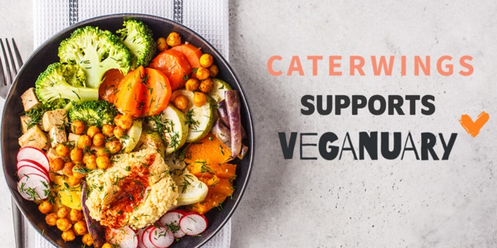 London-based office catering marketplace Caterwings to support Veganuary
