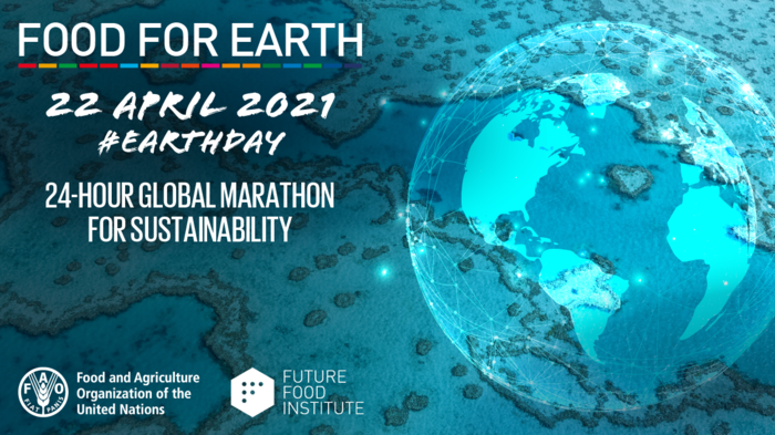 On April 22nd, the "Food for Earth" 24-hour digital marathon will cross the planet from East to West, highlighting sustainable food system best practices.