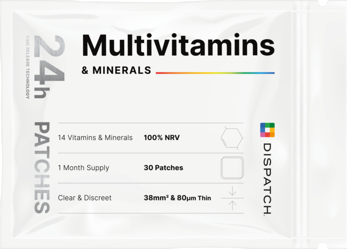 Dispatch Nutrition Disrupts Supplement Industry with the Launch of Innovative Multivitamins & Minerals Transdermal Patch