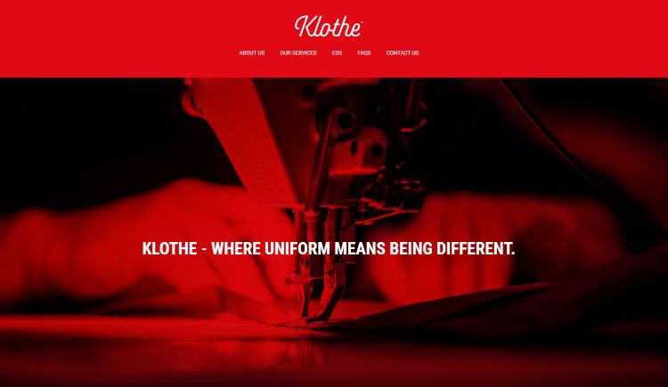 Klothe's 'Design with Purpose' Approach Delivers Optimised Uniforms for Any Industry