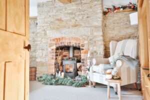 Record number of Brits are ditching an at-home Christmas for a festive break in the country, says Dorset Cottage