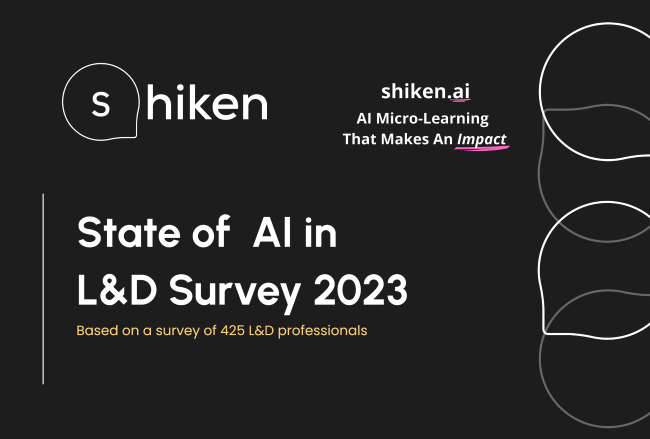 Learning and Development Professionals Say “Don’t Fall Behind” in New Survey On Generative Artificial Intelligence