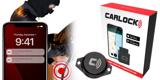 Fighting Car Theft: CarLock Launches Bluetooth Vibration Sensor Add-on