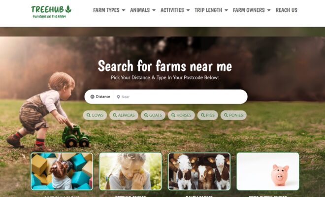 Tree Hub Unveils Interactive New Website to Explore Family Farm Adventures