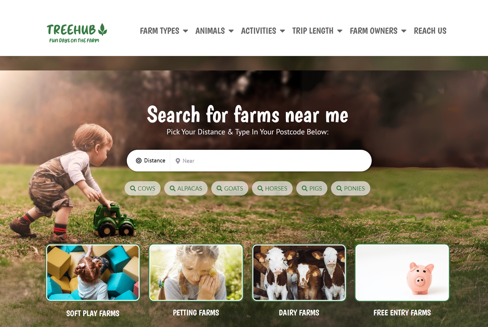 Tree Hub Unveils Interactive New Website to Explore Family Farm Adventures