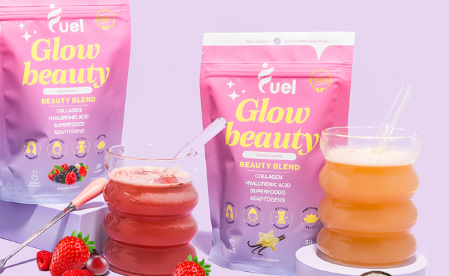 Fuel Nutrition Launches Glow Beauty: The Ultimate Skin Care Replacement Supplement in a Cup