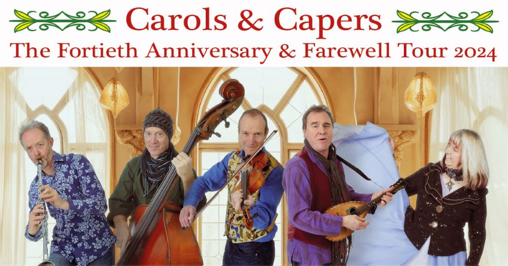 Maddy Prior & The Carnival Band announce An Evening of Carols and Capers The Farewell Tour