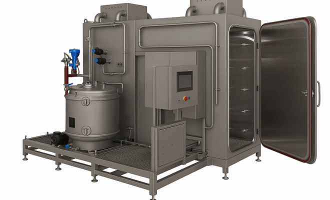 Suncombe Delivers High-Performance Trolley Washbooth System for Leading Global Biopharmaceutical Manufacturer