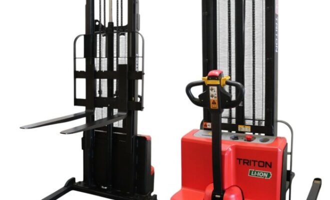 Midland Pallet Trucks Strengthens Triton Brand with Premium Electric Stackers