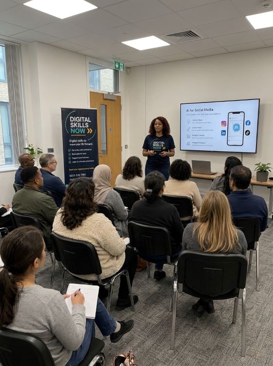 Digital Skills Now CIC Launches Free Community Training Hub Across London