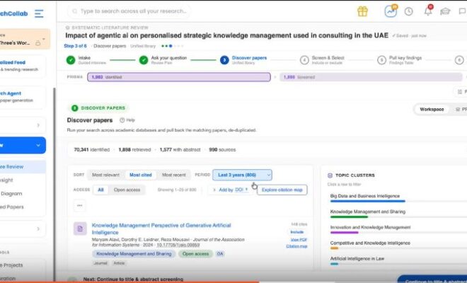 ResearchCollab.ai to Host Webinar on Using AI for Faster, More Effective Literature Reviews